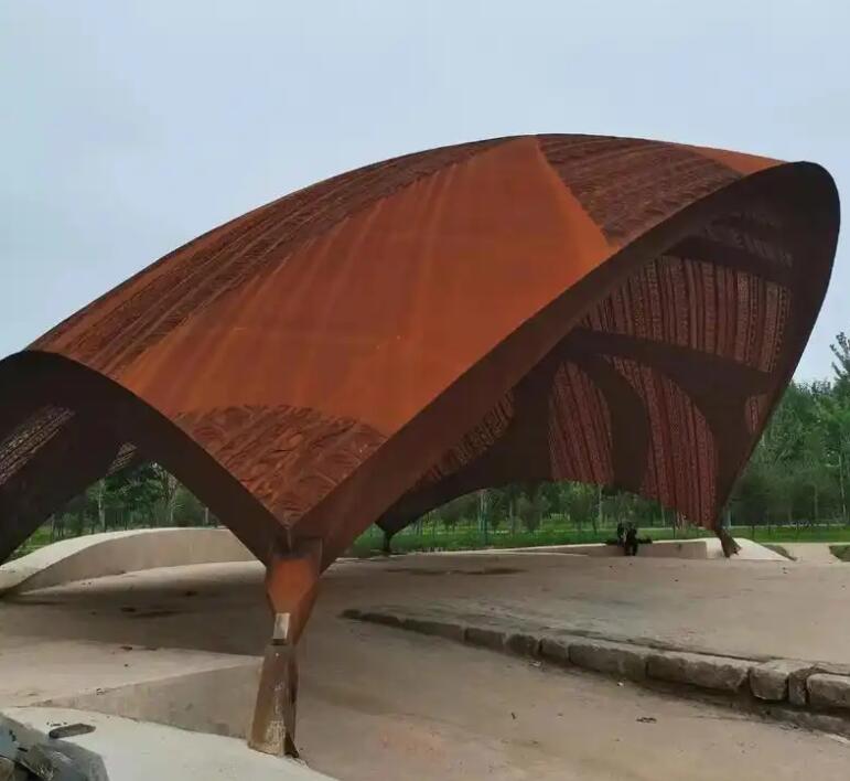 玉环耐候钢板精神堡垒