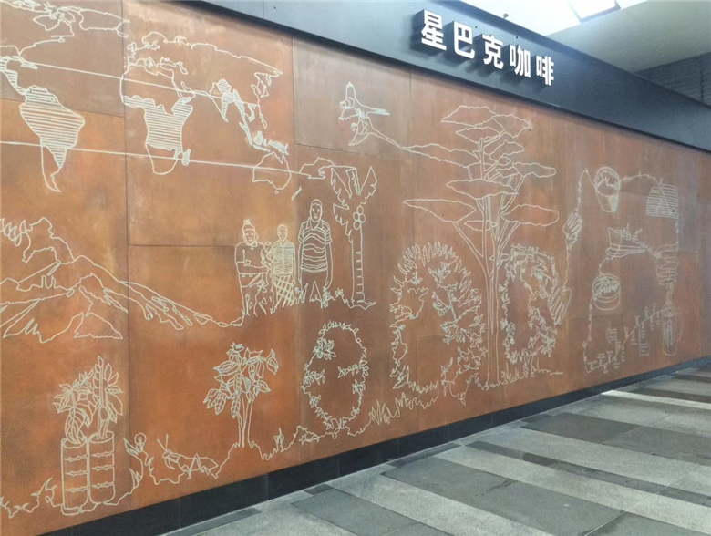 玉环耐候钢幕墙